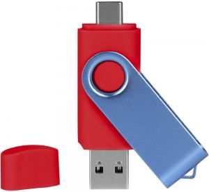 SMART C SKY BLUE, usb flash memorija, crveni, 8GB; šifra artikla: 38.159.30