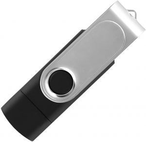 SMART C STICKER, usb flash memorija, crni, 8GB; šifra artikla: 38.144.10