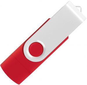 SMART C WHITE, usb flash memorija, crveni, 8GB; šifra artikla: 38.145.30