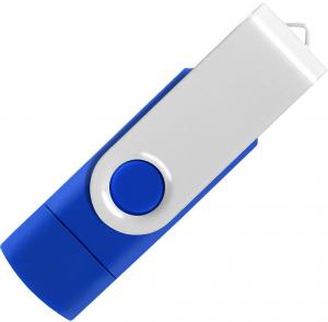 SMART C WHITE, usb flash memorija, rojal plavi, 8GB; šifra artikla: 38.145.23