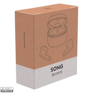 SONG, bežične stereo slušalice, crna; šifra artikla: 38.010.10