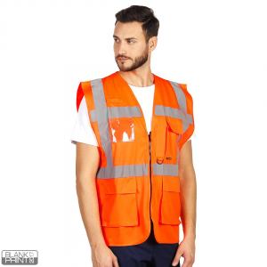 SPARK, sigurnosni prsluk, neon narandžasti; šifra artikla: 58.018.61