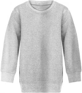 SPRING KID, dečja dukserica, okrugli izrez, 280 g/m2, pepeljasta; šifra artikla: 52.038.15