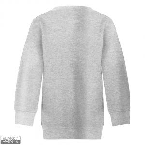 SPRING KID, dečja dukserica, okrugli izrez, 280 g/m2, pepeljasta; šifra artikla: 52.038.15
