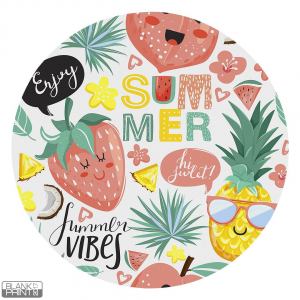 SUBLI MAGNET ROUND, magnet za sublimaciju, beli; šifra artikla: 30.068.90