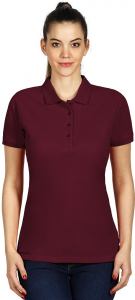 SUNNY, ženska pamučna polo majica, bordo; šifra artikla: 50.010.33