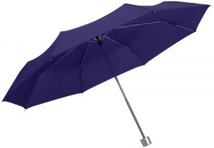 SUPER MINI, sklopivi kišobran sa ručnim otvaranjem, plavi; šifra artikla: 40.040.20