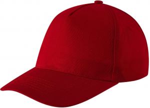 SUPER PROMO, kačket, 5 panela, crveni; šifra artikla: 54.010.30