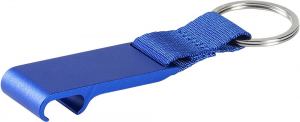 SVEN, aluminijumski privezak za ključeve sa otvaračem za flaše, rojal plavi; šifra artikla: 33.215.23