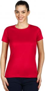 TEE LADY, ženska sportska majica kratkih rukava, crvena; šifra artikla: 50.042.30