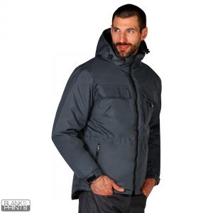 TEN JACKET, radna jakna sa kapuljačom, tamno siva; šifra artikla: 57.067.11