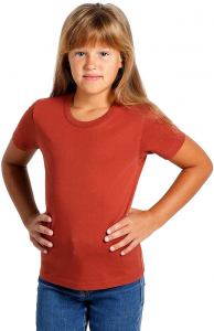 TERRA KID, dečja majica od organskog pamuka, 150g/m2, karamel; šifra artikla: 50.072.74