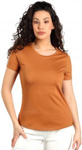 TERRA LADY, majica od organskog pamuka, 150g/m2, svetlo braon; šifra artikla: 50.071.72