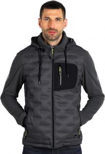 THERMO JACKET, jakna sa ugrađenim grejačima, tamno siva; šifra artikla: 58.117.11