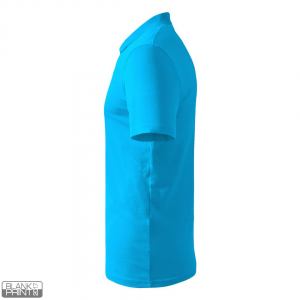 UNO, polo majica, 180 g/m2, tirkizno plava; šifra artikla: 50.038.26