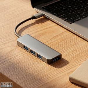 VOLT 4IN1, usb razdelnik sa 4 ulaza, tamno sivi; šifra artikla: 37.976.11
