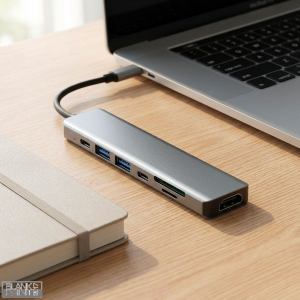VOLT 7IN1, usb razdelnik sa 7 ulaza, tamno sivi; šifra artikla: 37.975.11