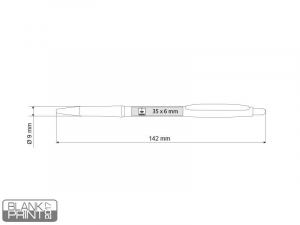 WINNING 2011, plastična hemijska olovka, narandžasta; šifra artikla: 10.033.60