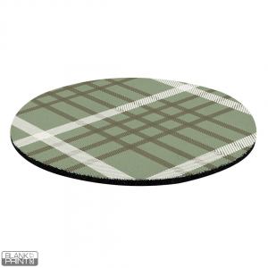 WIT COASTER ROUND, podmetač za sublimaciju, beli; šifra artikla: 41.223.90